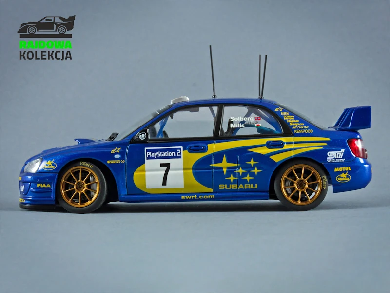 AUTOart Subaru Impreza S9 WRC Winner Rallye Tour de Corse 2003