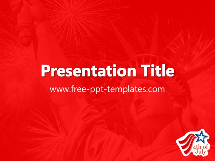 fourth of july powerpoint backgrounds