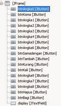 zaki amansyah: Cara Membuat Kalkulator Sederhana Menggunakan Java Netbeans