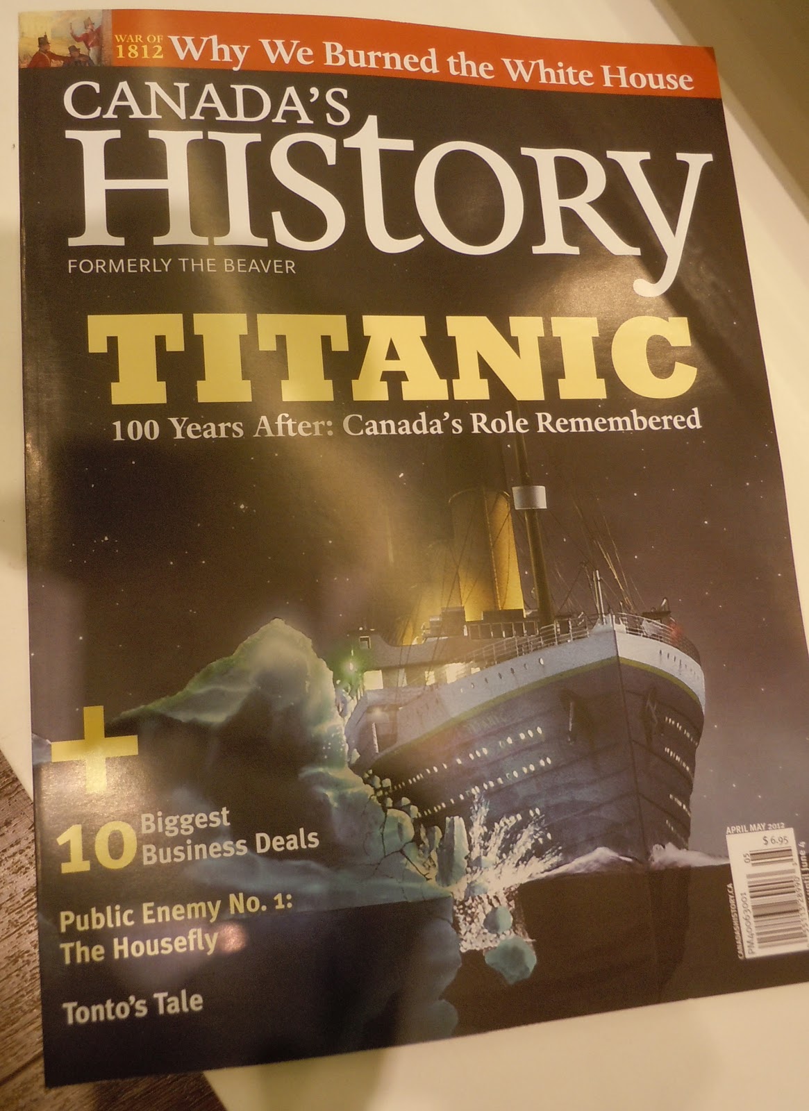 My Bookshelf 100 Years of the Titanic (magazine covers reveal)