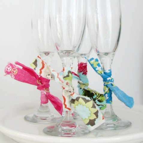 New Years Champagne Flutes