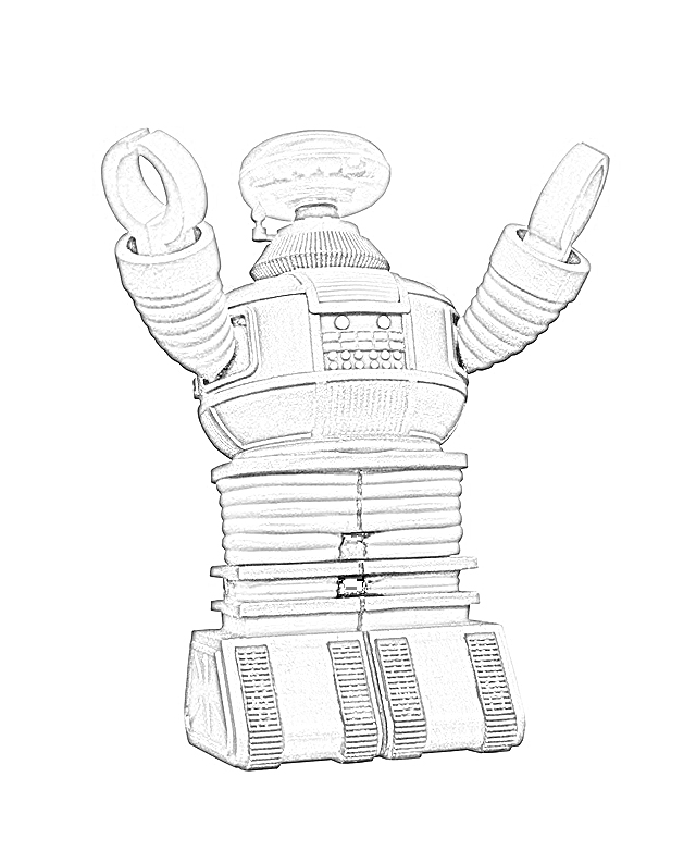 Coloring Pages: Robot Coloring Pages Free and Downloadable