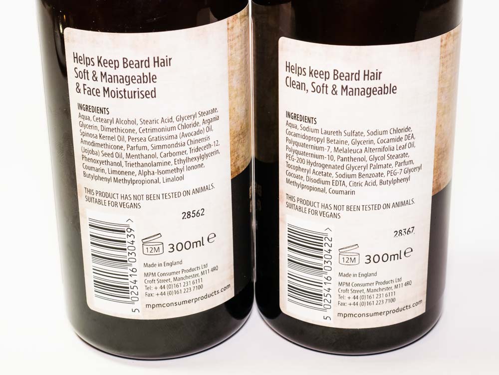 By My Beard Beard Shampoo and Beard Conditioner & Face Moisturiser