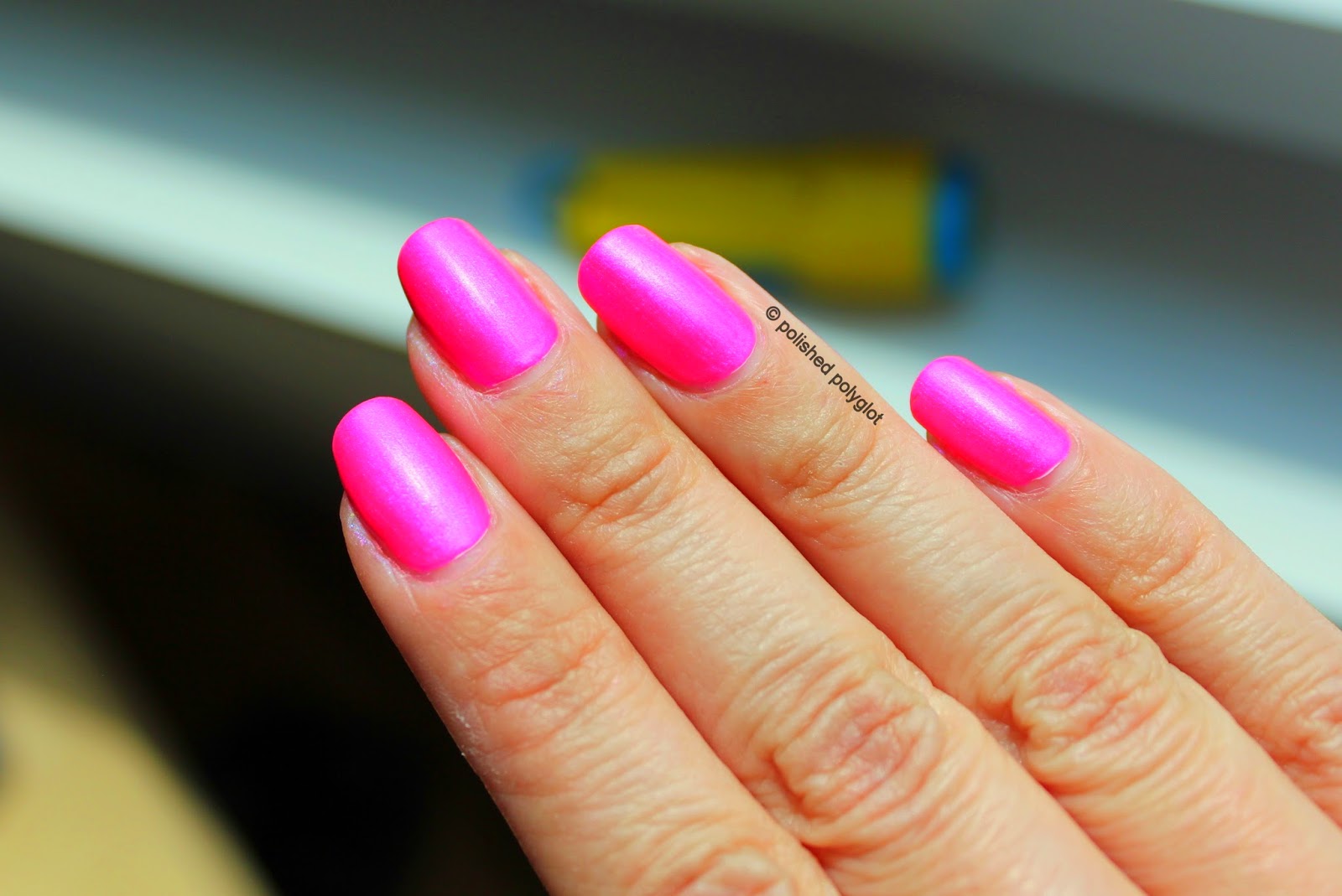 4. OPI Hotter Than You Pink Nail Lacquer - wide 2