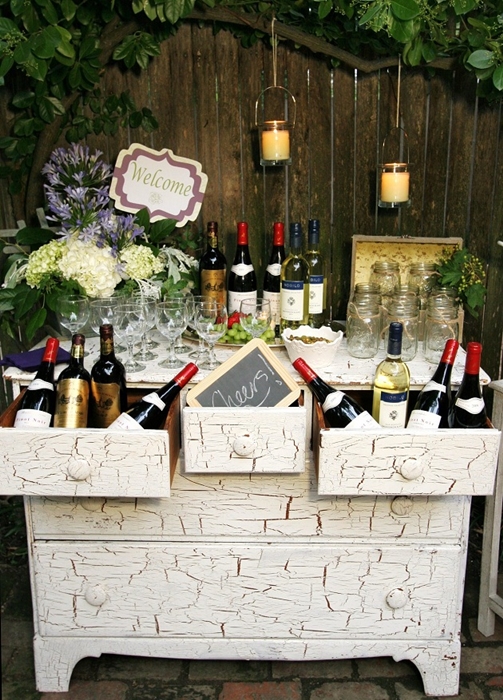 mesa bebidas