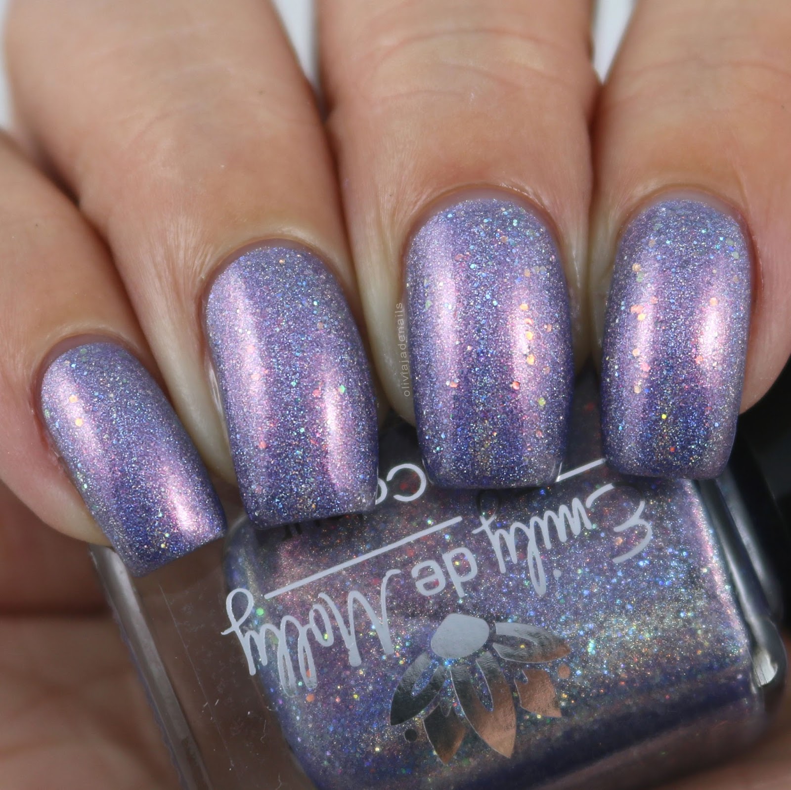 Emily de Molly Land Of Critique swatched by Olivia Jade Nails