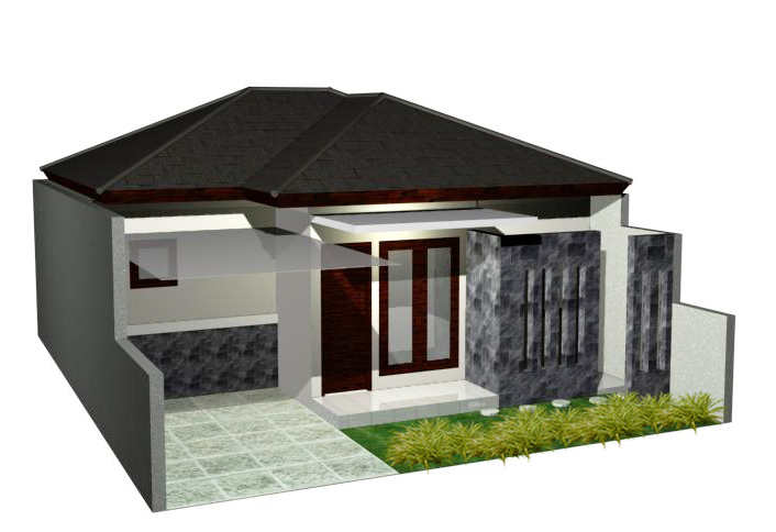 Rumah Minimalis 1 Lantai Ukuran 6x12 Rumah Minimalis 1 Lantai Ukuran 6x12