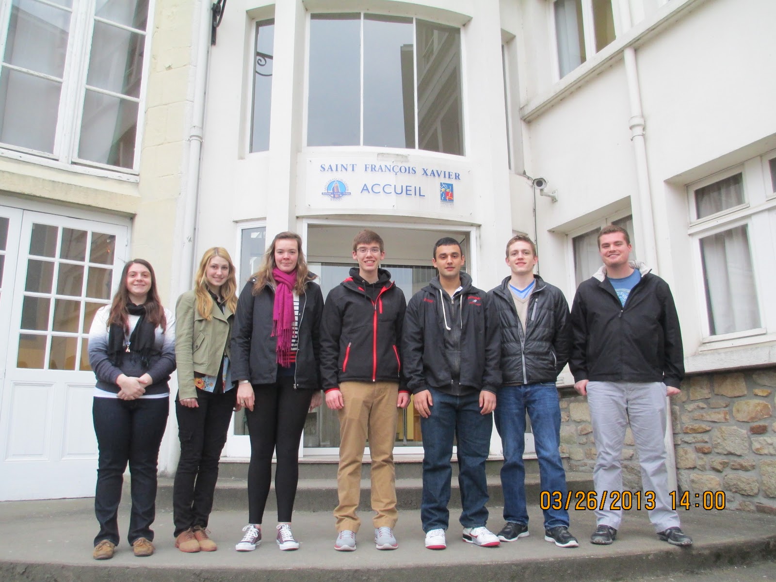 SFX Albany Academies Exchange 2013 Lycee Saint FrancoisXavier & the