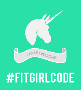 Proud ambassador of #fitgirlcode