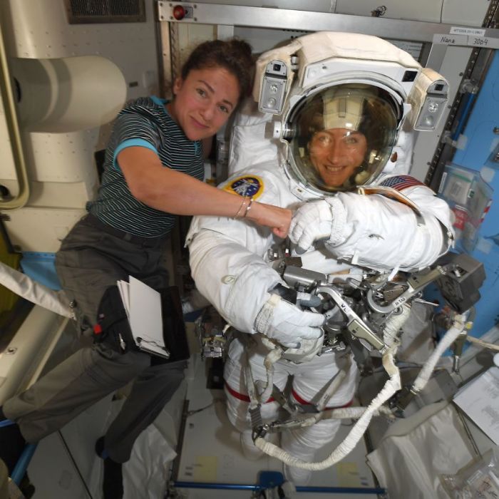 Two Women NASA Astronauts Made History With The First-Ever All-Female Space Walk