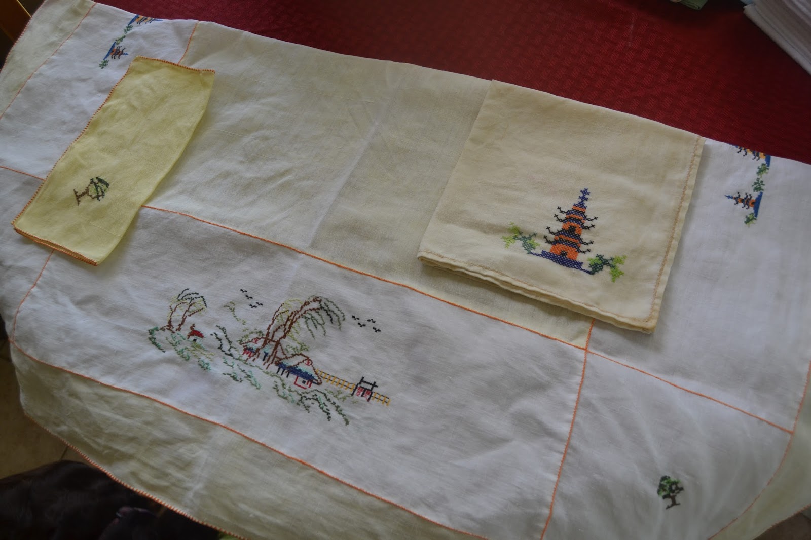 Perky Gramma Teaches How To Restore Vintage Linens & Things...