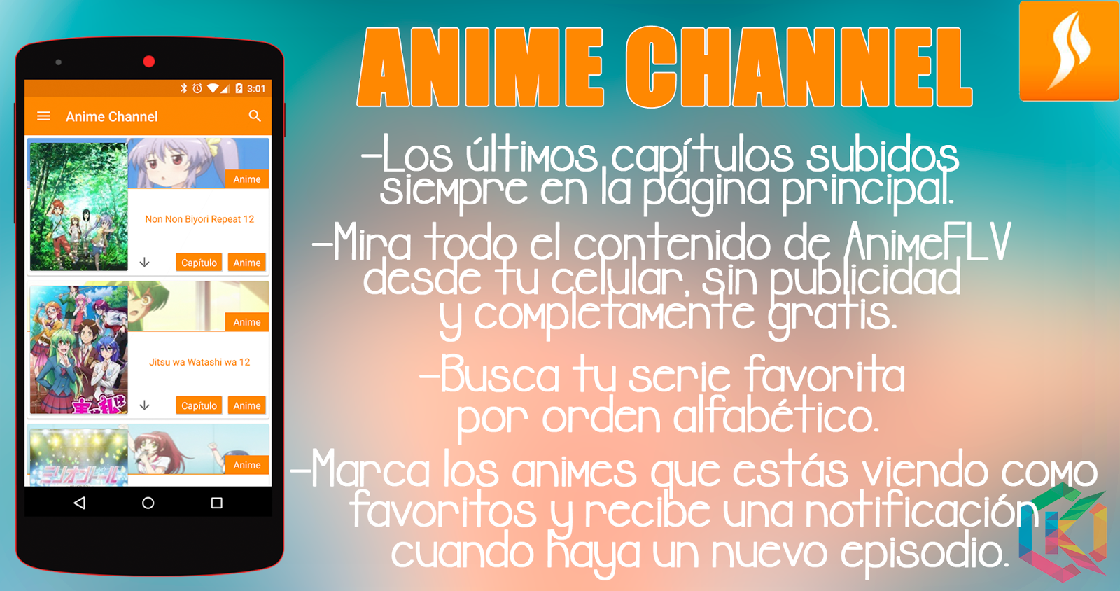 3 App para ver y descargar Anime Actualizadas