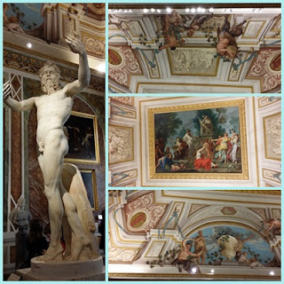 6 tablouri de Caravaggio intr-o singura sala, Sala Silen din Galleria Borghese Sala Silen Galeria Borghese