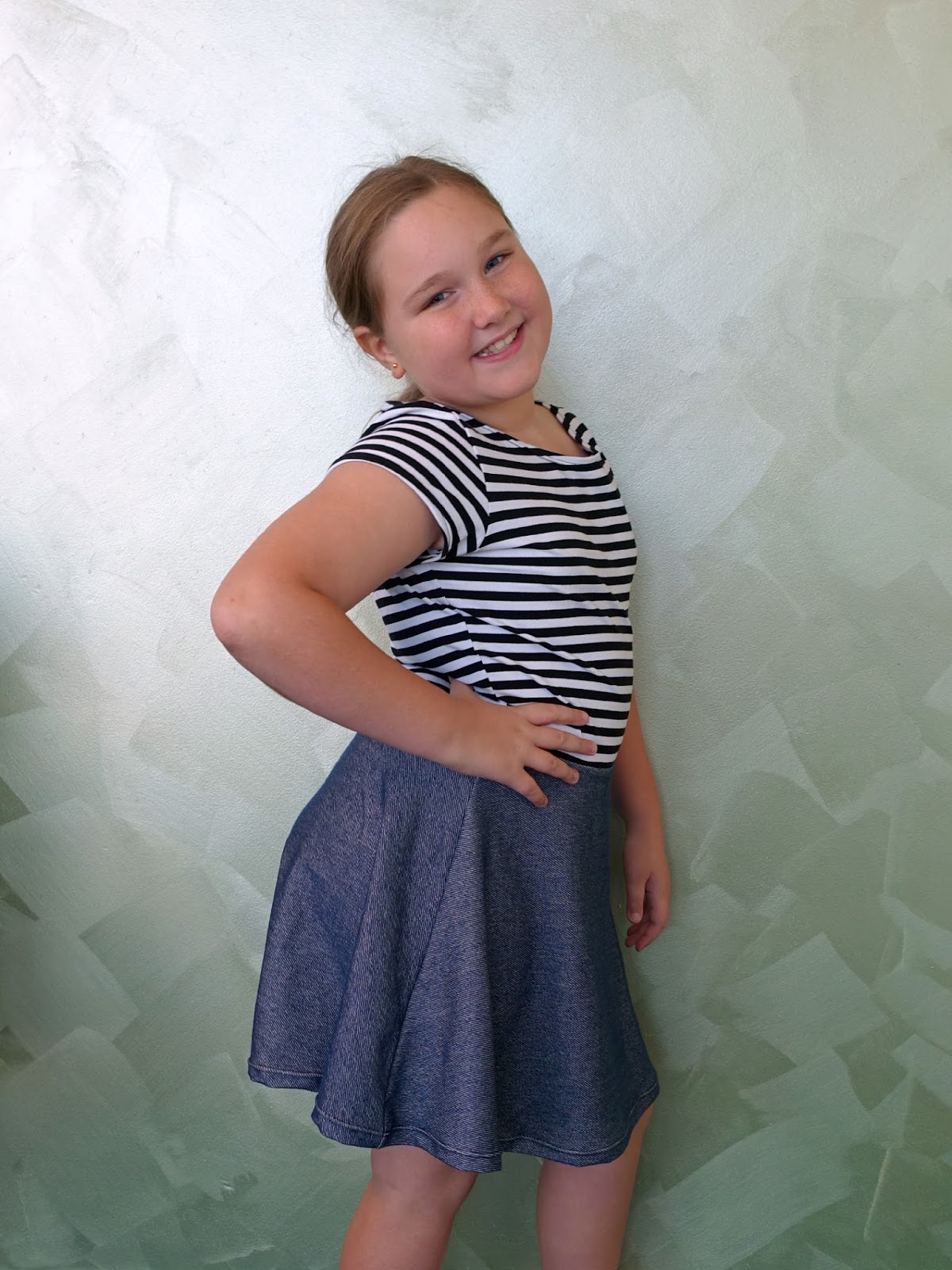 Pattern Review Skater Dress and a modification Sew Cool for the