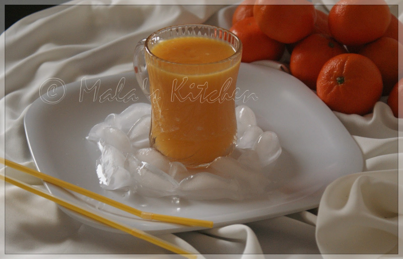 Clementine & Pineapple Juice MalasKitchen