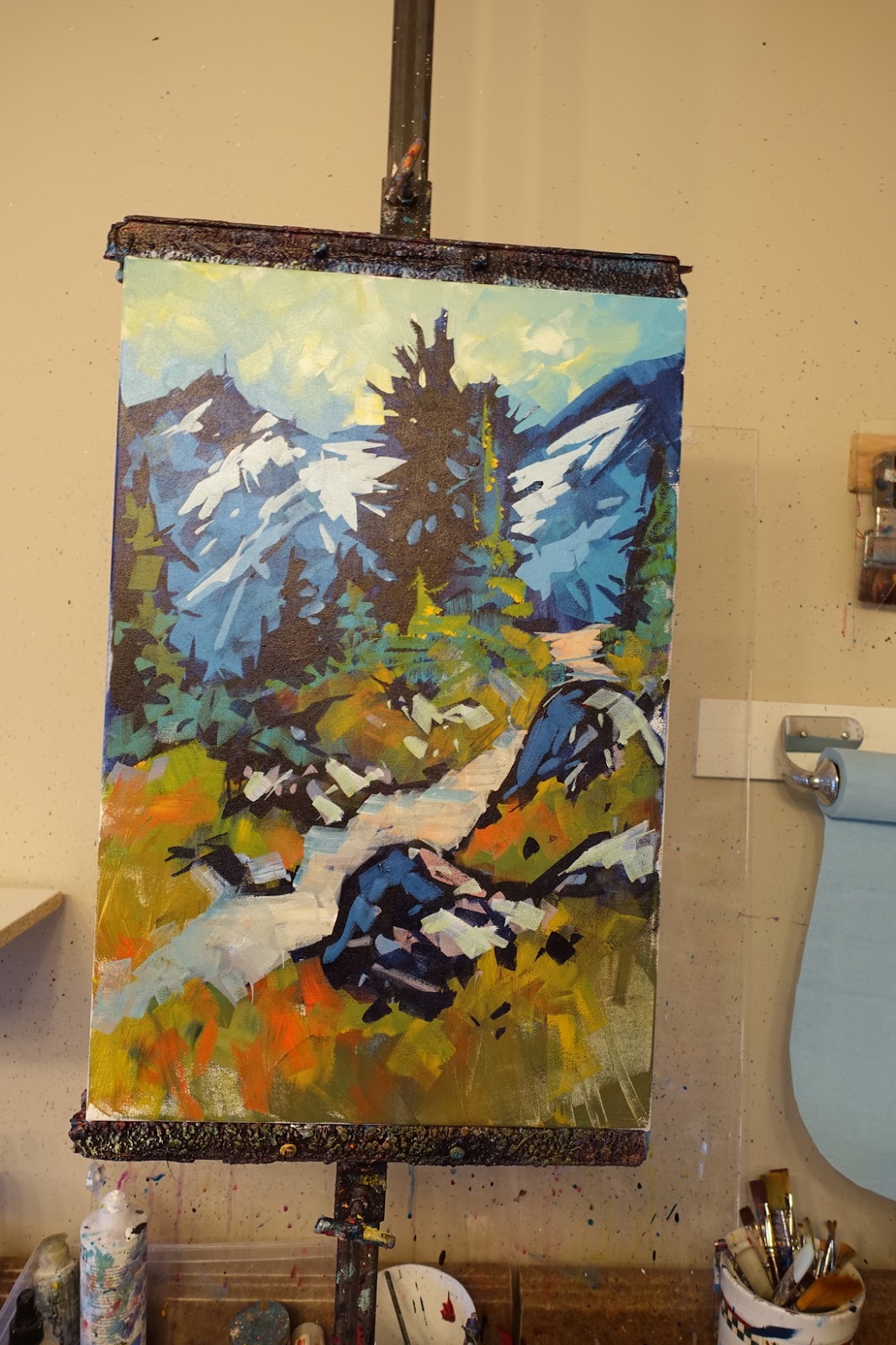 Brian Buckrell's GO TO YOUR ROOM ! New under paintings