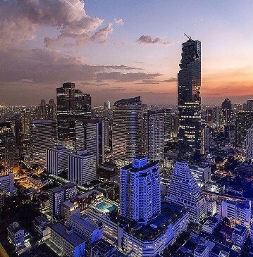 Cloud 47 bangkok rooftop bar skyline