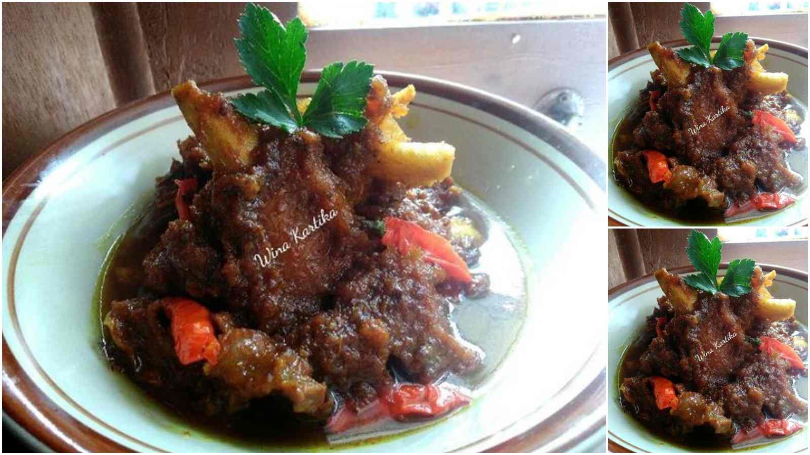 Resep Iga Sapi Bumbu Gula Asem Mudah Sederhana