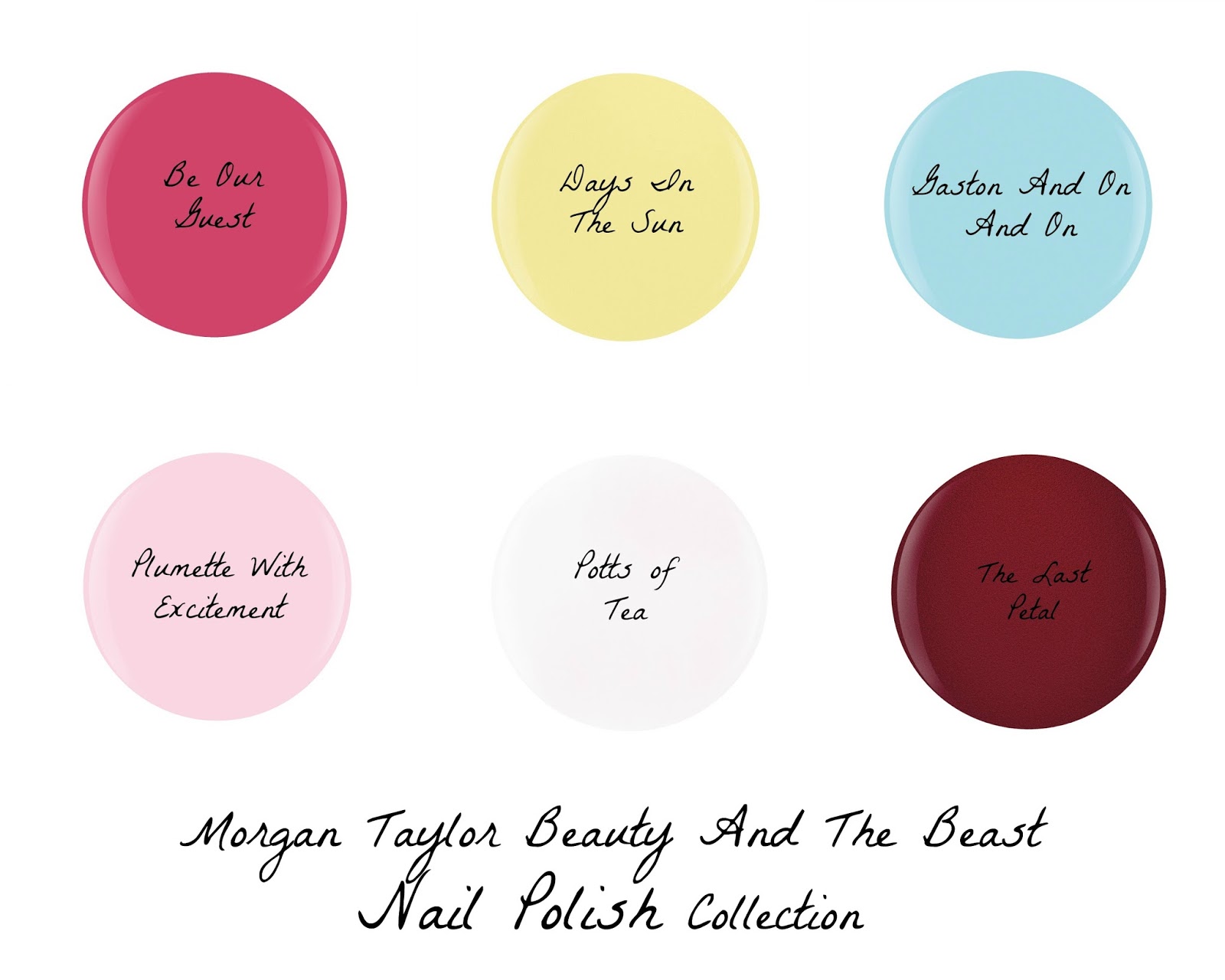Beauty and the Beast Nail Polish Collection by Morgan Taylor - wide 6