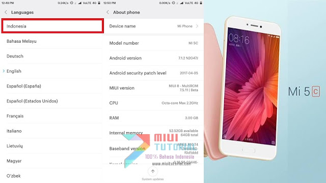 Kapankah Xiaomi Mi5c Meri Dapat Rom Miui 8 Global Bahasa Indonesia? Dari Pada Nunggu Lama Mending Coba MultiRom Ini! 