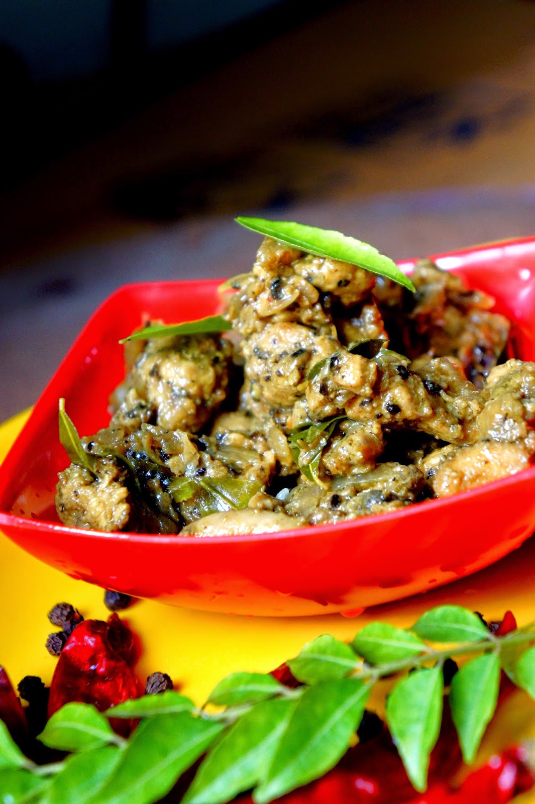 Let's talk food Easy Chicken Pepper Fry