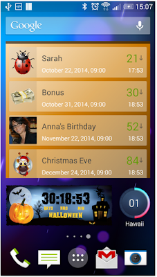 QUALE APPLICAZIONE ANDROID POSSO USARE PER SAPERE I GIORNI CHE RESTANO AD UN DETERMINATO EVENTO QUALE APPLICAZIONE ANDROID POSSO USARE PER SAPERE I GIORNI CHE RESTANO AD UN DETERMINATO EVENTO
