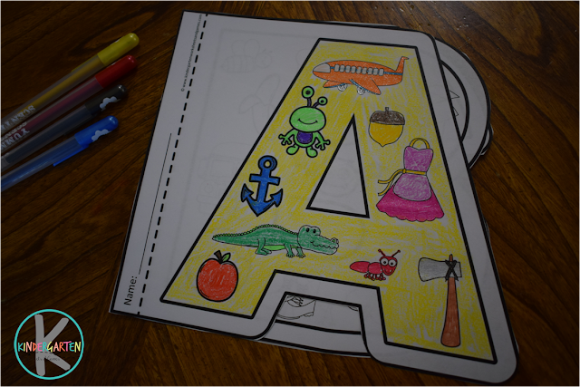 FREE Alphabet Coloring Pages – Kindergarten Worksheets and Games