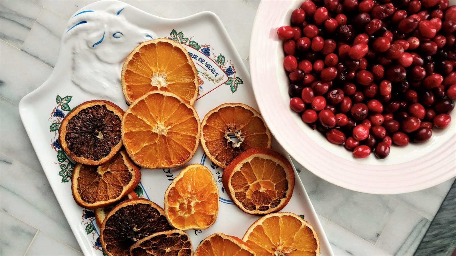 Cranberry and Orange Garland Tutorial