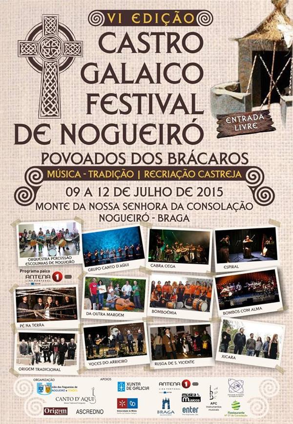 [9 a 12 de Julho] Festival Castro Galaico (Nogueiró, Braga) Cartaz%2B2015