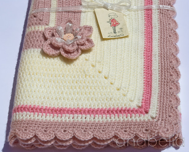 Baby blanket Sara by Anabelia