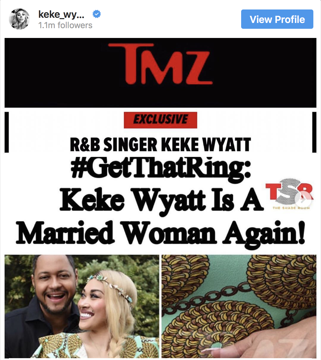 KeKe Wyatt Calls Out Ex-Husband and His Mistress Paris Bennett.