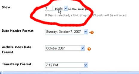 How To Change The Number Of Post Displayed On Your Blogger Blog Homepage