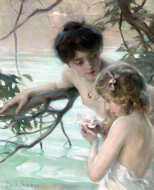 Paul Chabas 1869-1937 | French Academic painter Paul Chabas 1869-1937 | French Academic painter