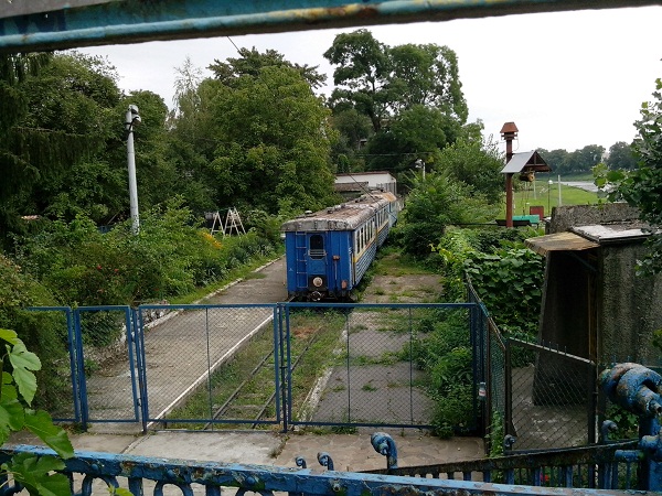 Детская железная дорога в Ужгороде