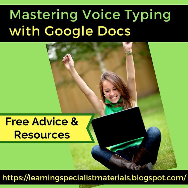 Voice Typing tutorial Google's Free Voice Typing