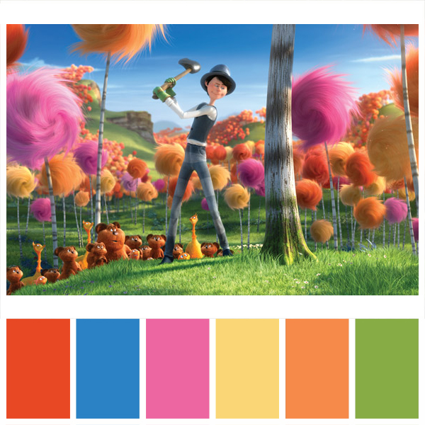 Dreams Ink! Digital Designs TGIF, Colour Inspiration & The Lorax.