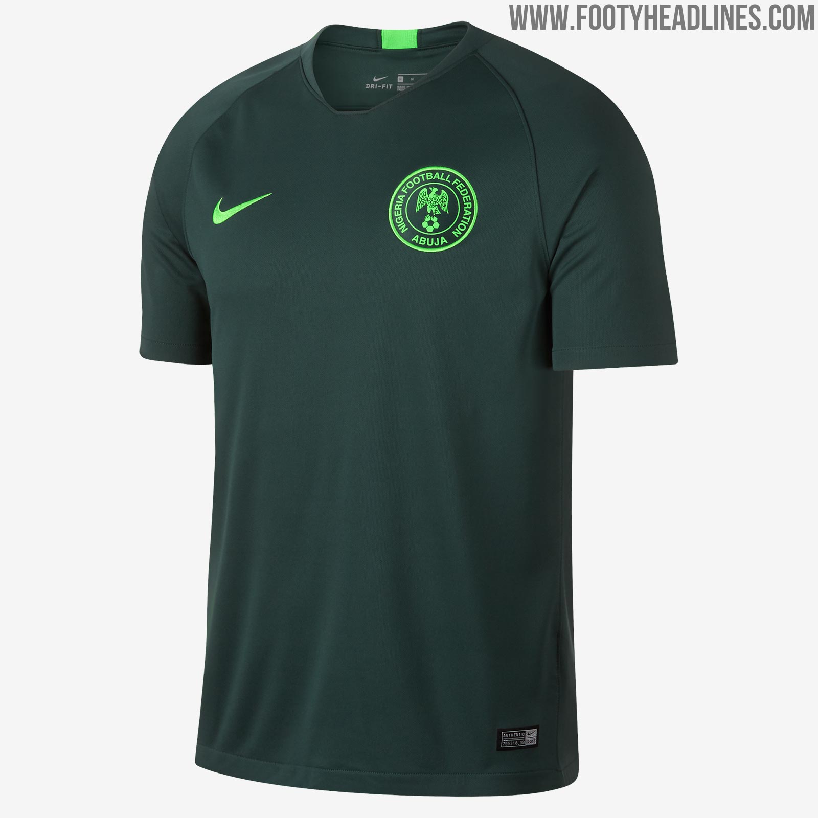 Already SOLD OUT: Nigeria 2018 Cup Home & Away Released - Footy Headlines