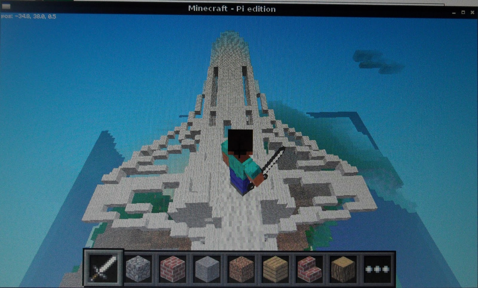  Minecraft Pi Edition Create Massive 3D Models