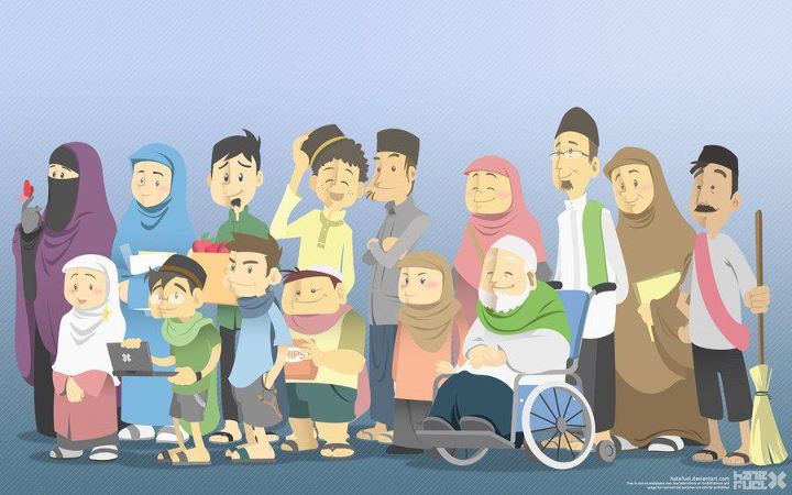 free muslim family clipart - photo #35