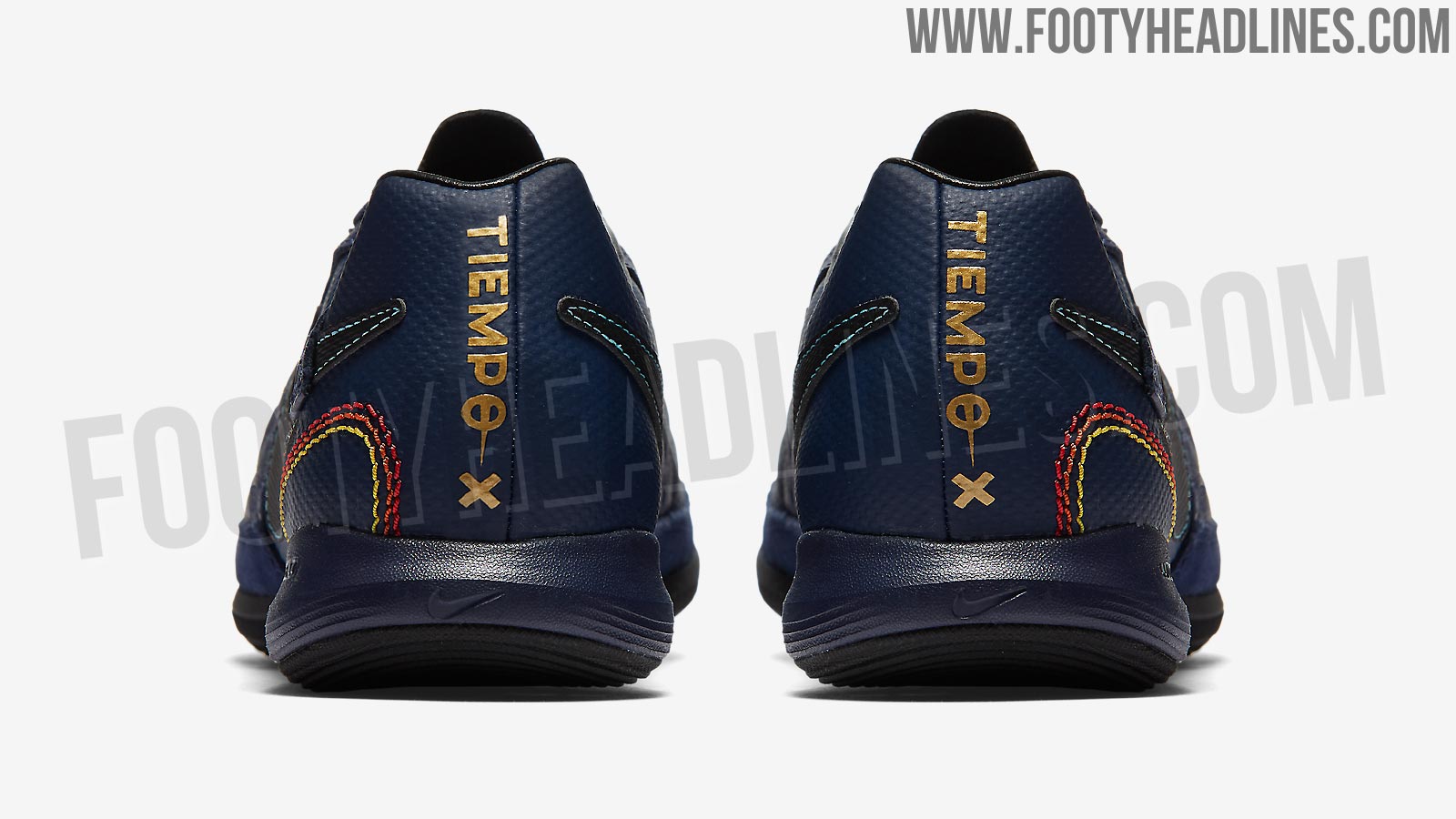 Navy Nike TiempoX Finale Ronaldinho 'Porto Alegre' Indoor and Turf Boots Leaked Footy Headlines