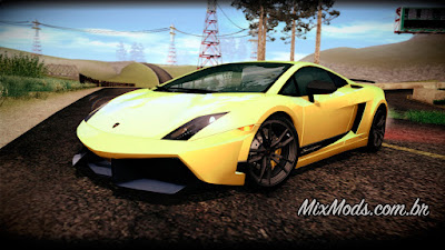 gta sa san mod car carro lamborghini gallardo superleggera forza