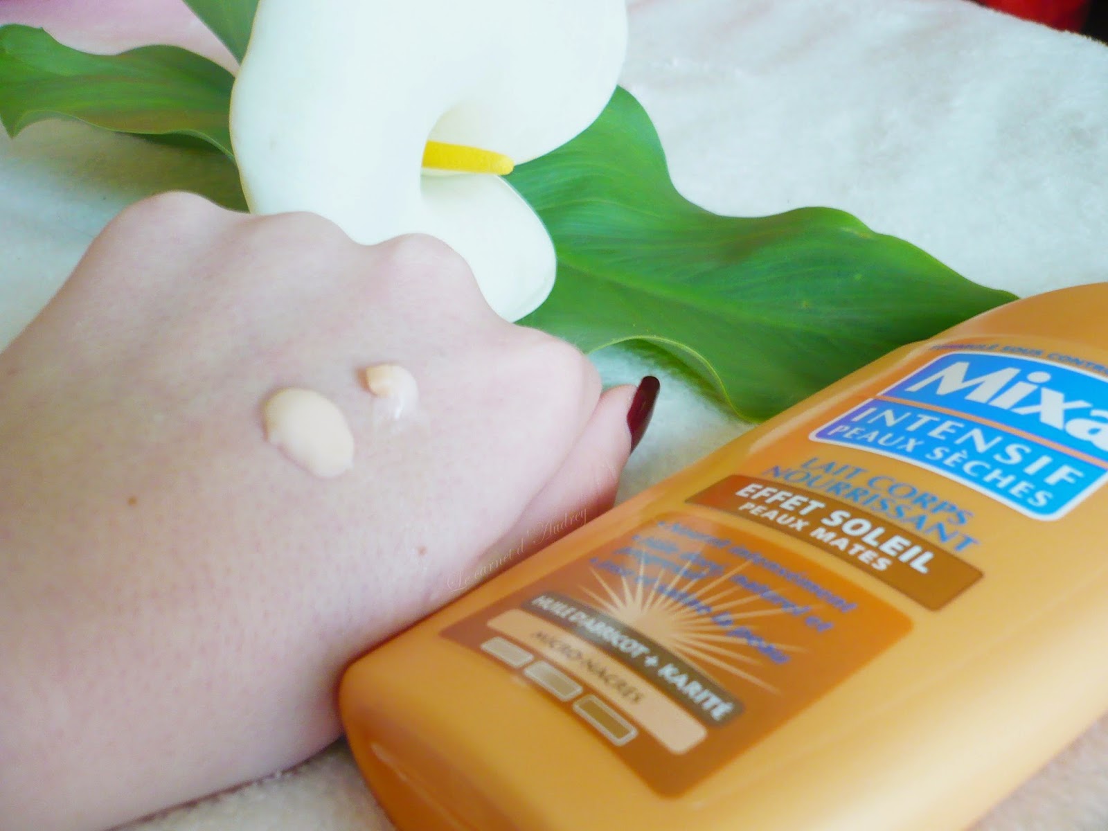 Mixa Effet Soleil Peau Claire Avant Apres Mixa : Lait corps nourissant Effet Soleil - Le carnet d'Audrey