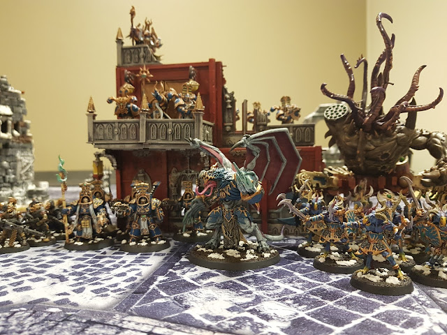 Warhammer 40k battle report - Maelstrom of War - Tactical Escalation - 1000 points - Thousand Sons vs Militarum Tempestus. Warhammer 40k battle report - Maelstrom of War - Tactical Escalation - 1000 points - Thousand Sons vs Militarum Tempestus.