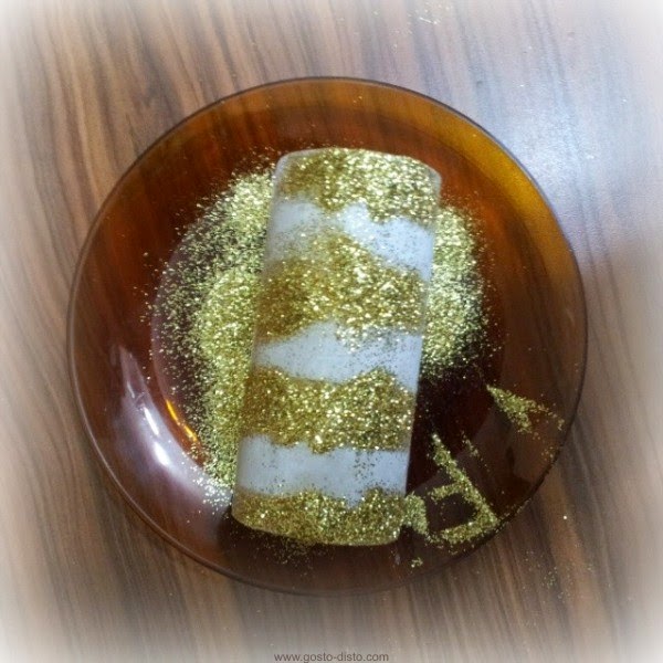 Faça você mesma: Vela com glitter (P.A.P. - D.I.Y.) Tutorial de vela com glitter