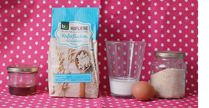 Rezept: Hafer-Mandel Kugeln für Hunde Rezept: Hafer-Mandel Kugeln für Hunde