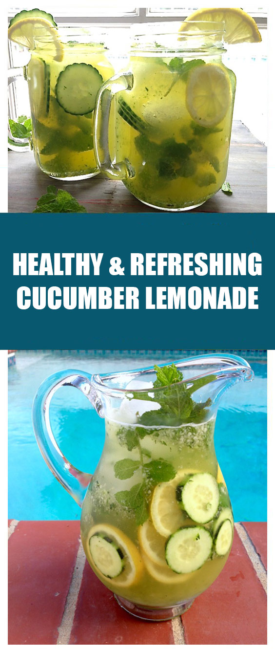 Healthy & Refreshing Cucumber Lemonade Idnewstimes