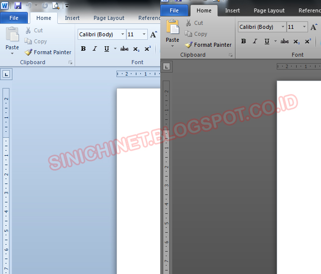 CARA MUDAH MENGGANTI TAMPILAN WARNA BACKGROUND MS OFFICE 2010
