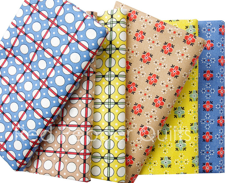 Stonington by Denyse Schmidt for Free Spirit Fabrics | Red Pepper Quilts 2016