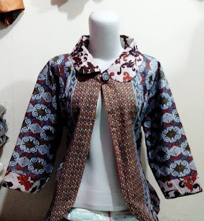 model baju batik kerja untuk wanita kombinasi model baju batik kerja untuk wanita kombinasi