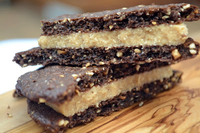 Anush Lini: Peanut Butter Chocolate Sandwich Cookies